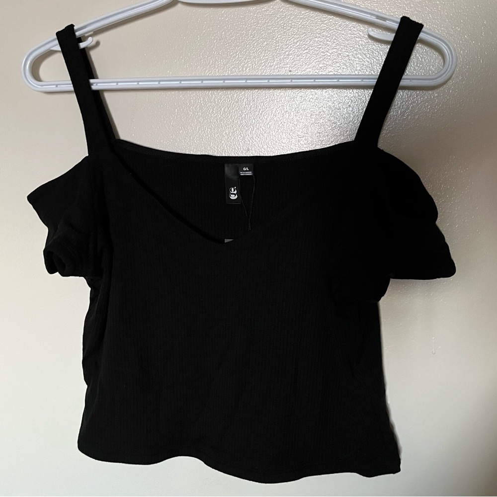 Garage Cold Shoulder Top